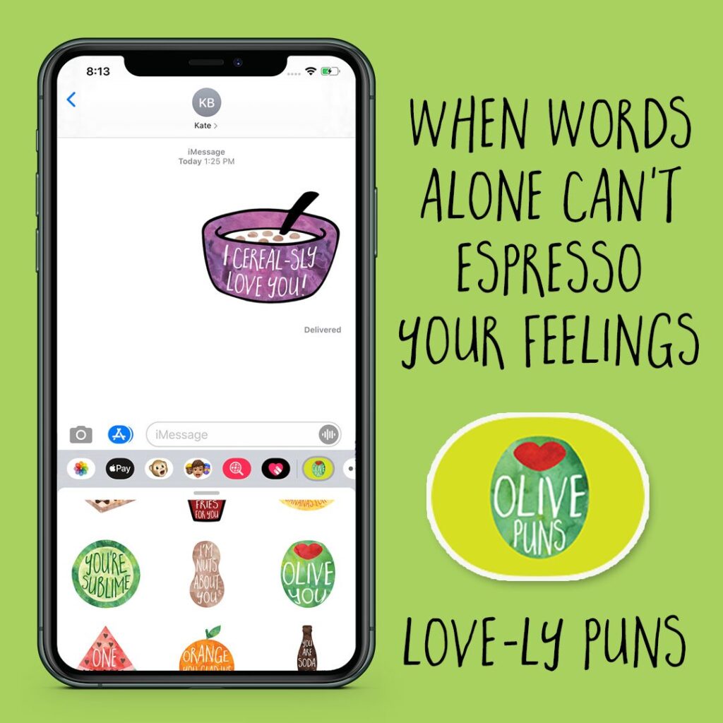 Punny Stickers for iMessage - Make your texts funny