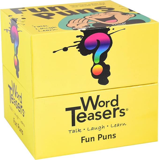 Word Teasers Riddles Edition play on words game with riddle cards