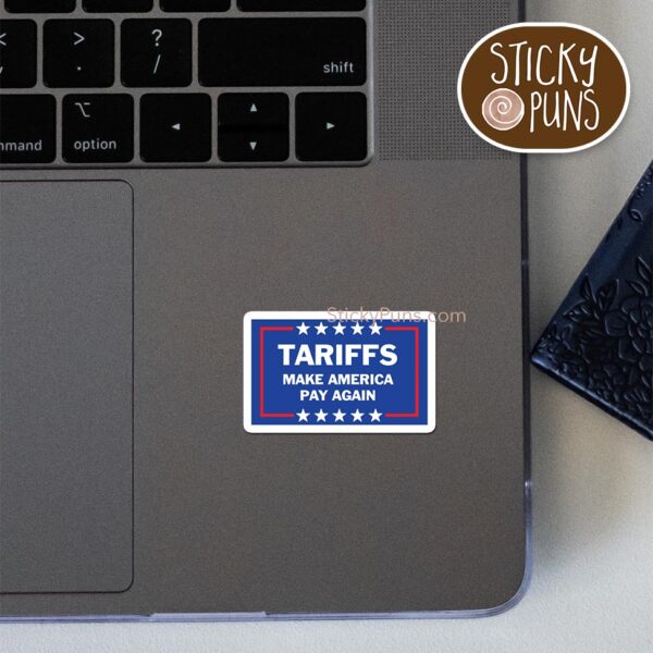 tariff what does it mean parody sticker