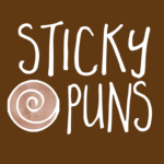 sticky puns brand logo